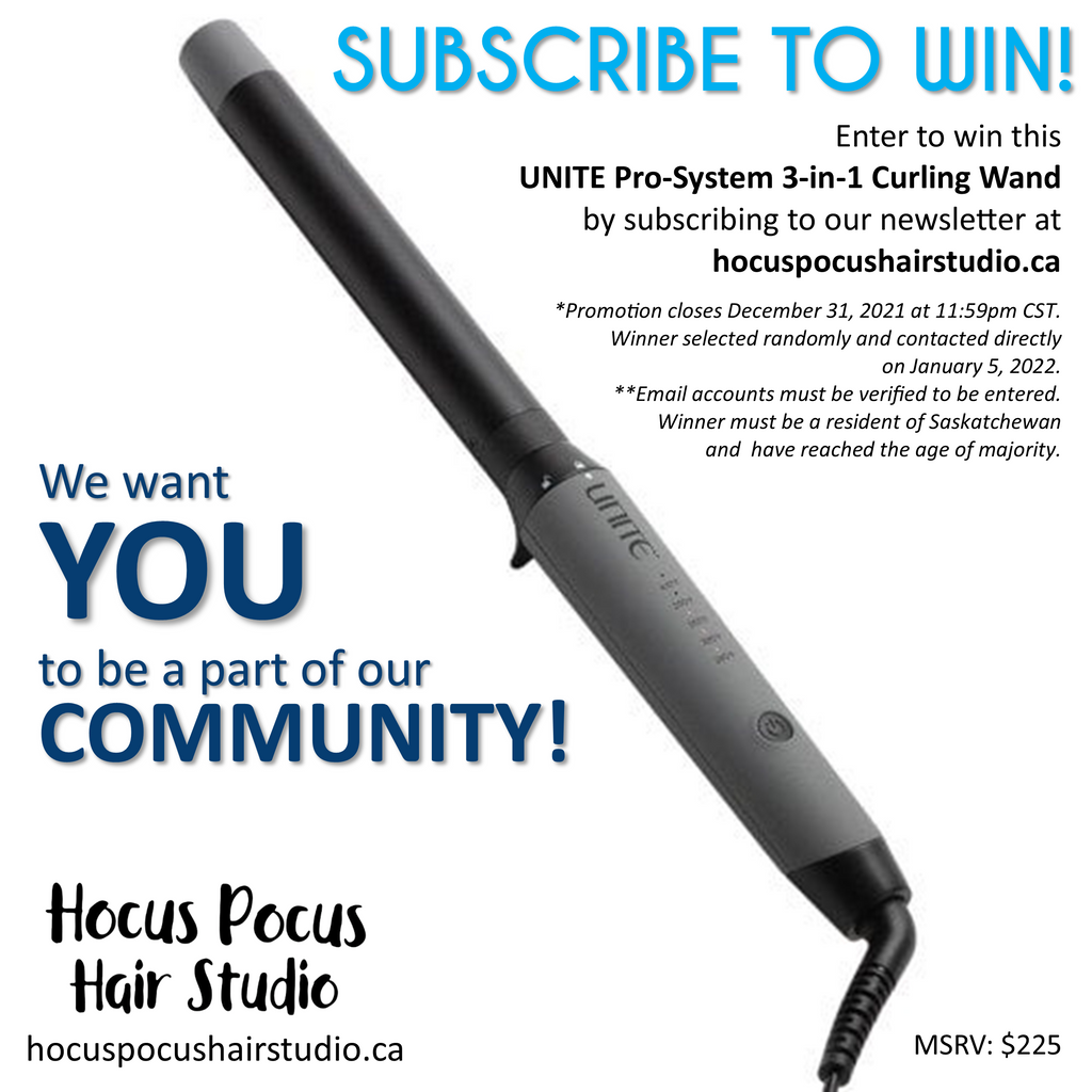 “We want YOU to be a part of OUR Community” Contest