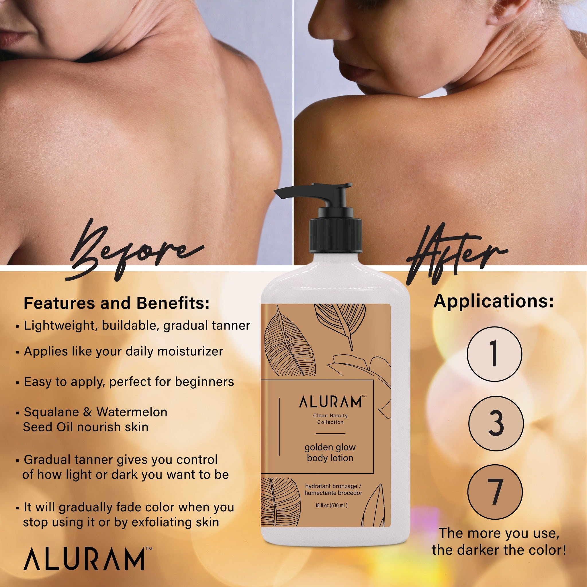 Aluram Golden Glow Body Lotion – HocusPocusHairStudio